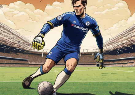 Chelsea Eyes Argentina Star Emi Martinez Ahead of September Deadline — AI-generated editorial illustration