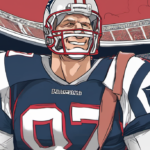 Gronkowski Teases Return to Patriots If Signing Bonus Works — AI-generated editorial illustration