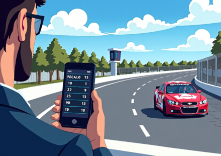 Master NASCAR Betting: Top Sites, Apps, and Winning Strategies — AI-generated editorial illustration