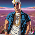 Bad Bunny Set to Light Up Super Bowl LX Halftime Show in Santa Clara — AI-generated editorial illustration