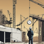 The Hidden Cost of America's Broken Permitting System — AI-generated editorial illustration