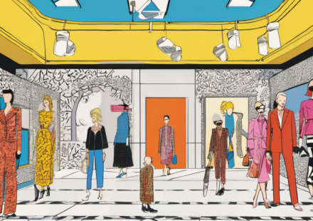Louis Vuitton’s New Vision: Ghesquière’s Bold Future — AI-generated editorial illustration
