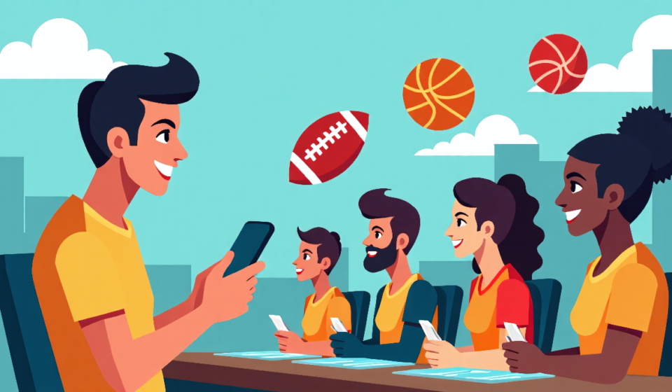2026 Guide to the Best Parlay Betting Sites & Apps — AI-generated editorial illustration