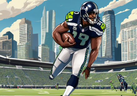 Seahawks' Devon Witherspoon Shatters NFL Records with Record-Breaking $132 Million Extension — AI-generated editorial illustration