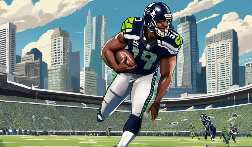 Seahawks' Devon Witherspoon Shatters NFL Records with Record-Breaking $132 Million Extension — AI-generated editorial illustration