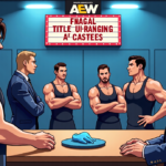 AEW All In London: Backstage News, Injury Update, and Title Change Hints — AI-generated editorial illustration
