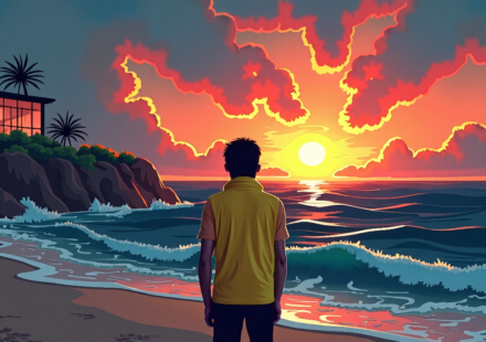 Gael García Bernal’s Dark Comedy ‘Overboard’ Unveils First Trailer — AI-generated editorial illustration