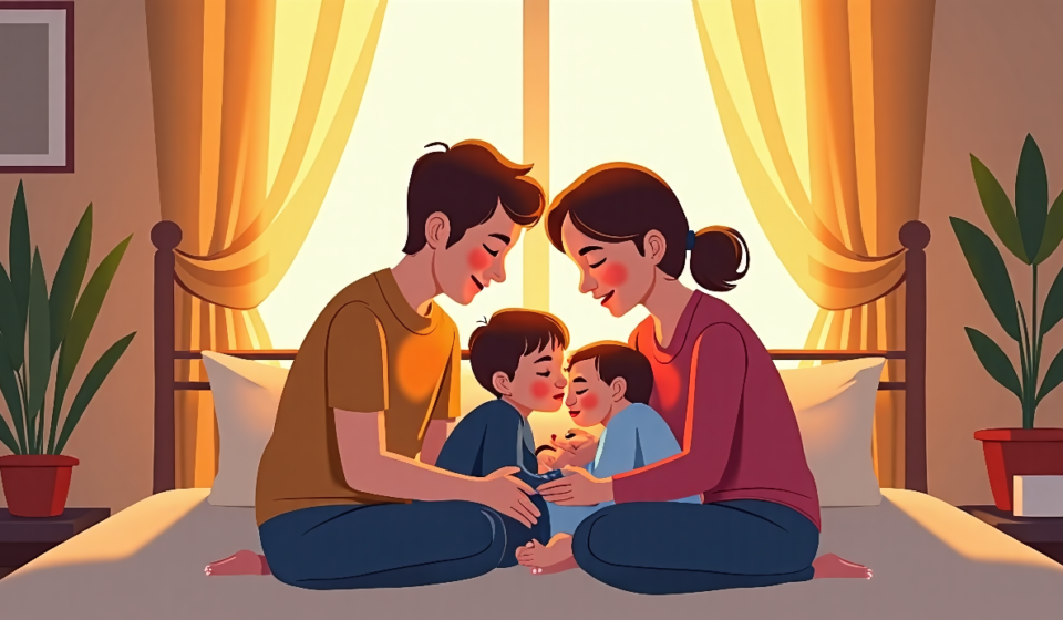 Widower Eldridge Toney Welcomes Baby with Fiancée After Anna Cardwell’s Loss — AI-generated editorial illustration