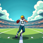 Dolphins Acquire QB Kyle McCord From Packers — AI-generated editorial illustration
