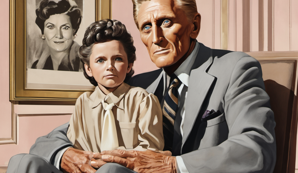Kirk Douglas’s Will Secures Catherine Zeta‑Jones’s Future — AI-generated editorial illustration