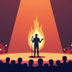 Kacey Musgraves’ Boston Show Turns Fiery—Stage Goes Up in Flames — AI-generated editorial illustration