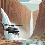 Grand Canyon Flash Floods Leave 20+ Missing, Evacuation in Bright Angel Canyon — AI-generated editorial illustration