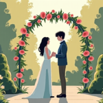 Billie Eilish Officiates Finneas’ Intimate Wedding to Claudia Sulewski — AI-generated editorial illustration