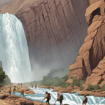 Urgent Search in Grand Canyon After Flash Flood Leaves 20+ Missing — AI-generated editorial illustration