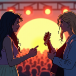 Olivia Rodrigo’s Daisy Chain Fields Festival Surprises Fans with Stevie Nicks, Raises $20M — AI-generated editorial illustration