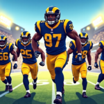 Rams Rank Among NFL's Top 10 Rosters Since 2000 — AI-generated editorial illustration