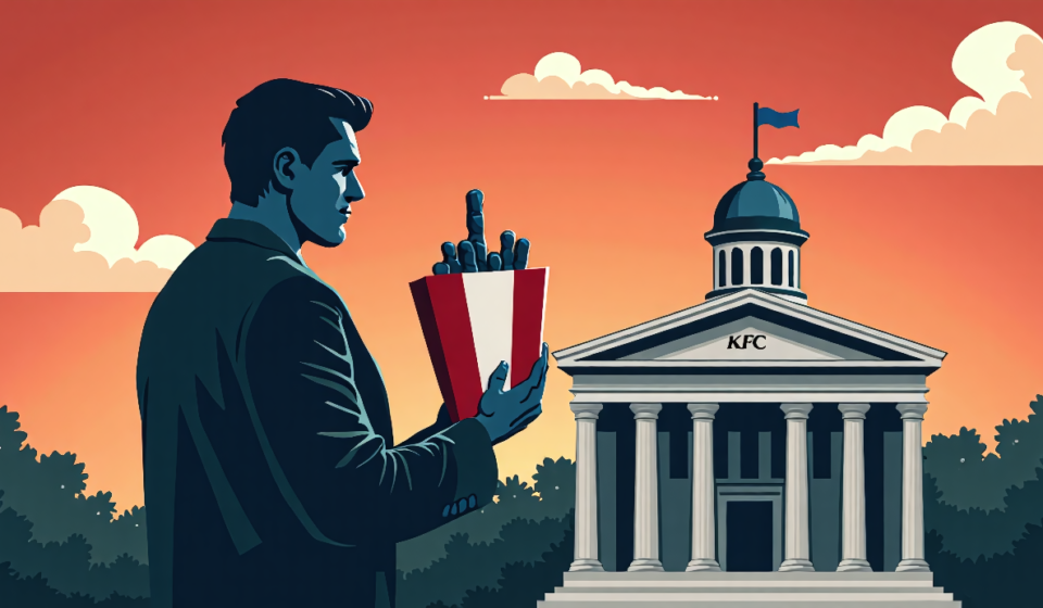 Milo Yiannopoulos Reacts to ICE Arrest, Fires Back at Louisiana — AI-generated editorial illustration