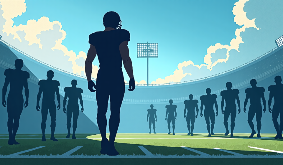 Aaron Donald’s Comeback: Joining NFL Legends Who Returned — AI-generated editorial illustration