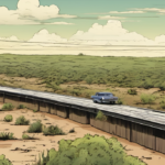 California's High Cost of Living Drives Digital Brands Group to Texas — AI-generated editorial illustration
