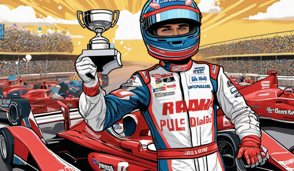 Alex Palou’s Quest for an IndyCar Record: Five Titles and Counting — AI-generated editorial illustration