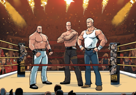 AEW Announces Post‑All In London Dynamite Lineup — AI-generated editorial illustration