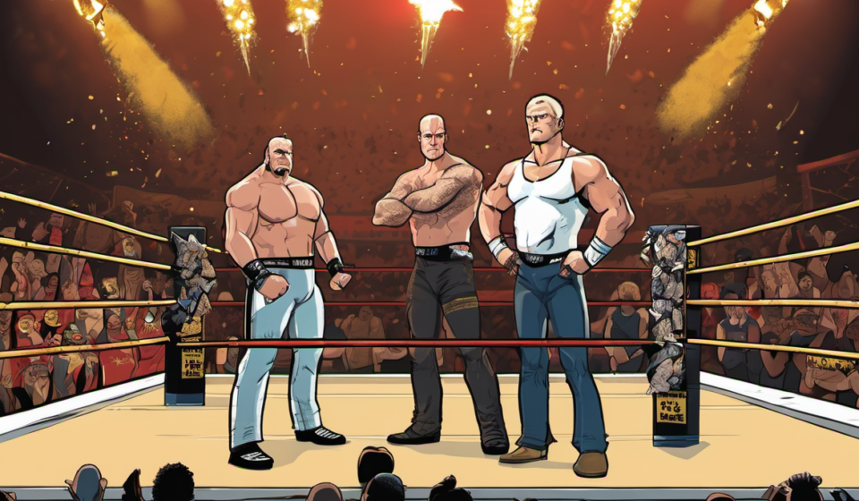 AEW Announces Post‑All In London Dynamite Lineup — AI-generated editorial illustration