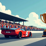 Palou Secures 2026 IndyCar Title in Milwaukee Doubleheader — AI-generated editorial illustration