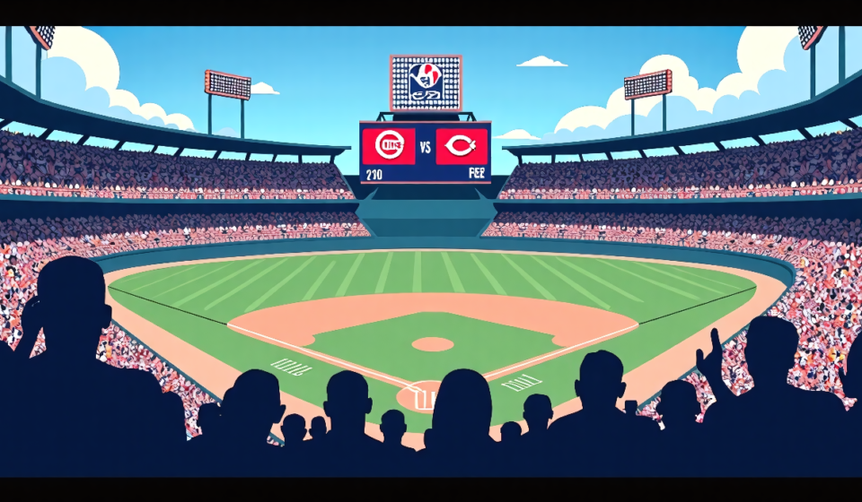 Polymarket Promo Code FOX: $20 Bonus for Cubs vs. Reds MLB Game — AI-generated editorial illustration