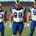 Aaron Donald Announces Return to Rams for 2026 Season — AI-generated editorial illustration