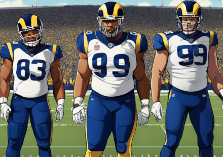 Aaron Donald Announces Return to Rams for 2026 Season — AI-generated editorial illustration