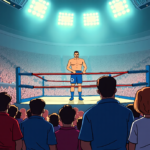 Sting & Borden Surprise All In, Aid Allin’s TNT Title Win — AI-generated editorial illustration