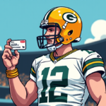 Packers Acquire RB Kaleb Johnson in Trade with Steelers — AI-generated editorial illustration