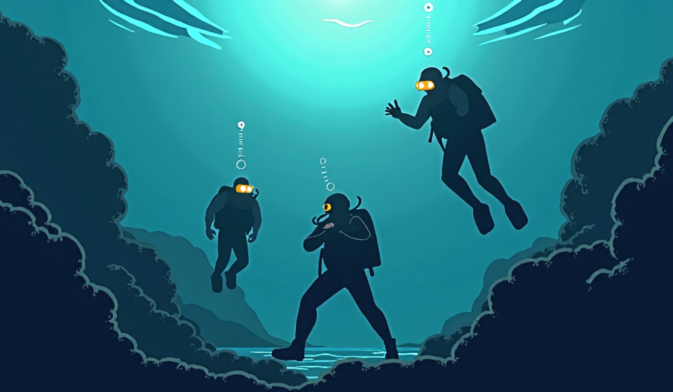 US Mission Clears Iranian Mines from Hormuz Shipping Lanes — AI-generated editorial illustration