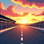 2027 NASCAR Schedule: Where & When the Cup, Xfinity, and Truck Series Race — AI-generated editorial illustration