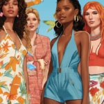 Celebs Redefine Beach Bums on National Beach Day — AI-generated editorial illustration
