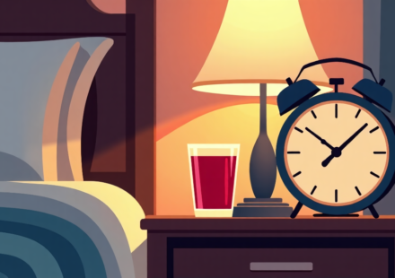 Tart Cherry Juice: The Simple Food That Boosts Sleep Quality — AI-generated editorial illustration