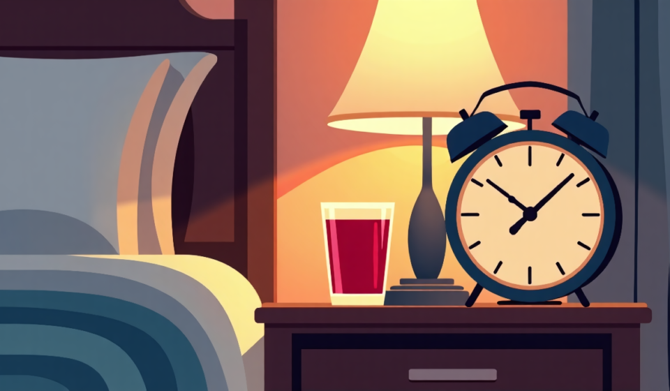 Tart Cherry Juice: The Simple Food That Boosts Sleep Quality — AI-generated editorial illustration