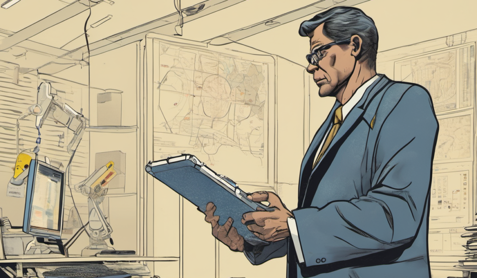 Claims Adjusters Slam AI: 98% of Glassdoor Reviews Are Negative — AI-generated editorial illustration