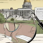 Maine Medicaid Audit Reveals Oversight Failure Amid Fraud Scandal — AI-generated editorial illustration