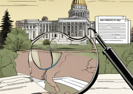 Maine Medicaid Audit Reveals Oversight Failure Amid Fraud Scandal — AI-generated editorial illustration