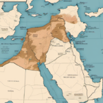 U.S. Strikes Iran’s Larak Island, Iran Retaliates in the Middle East — AI-generated editorial illustration