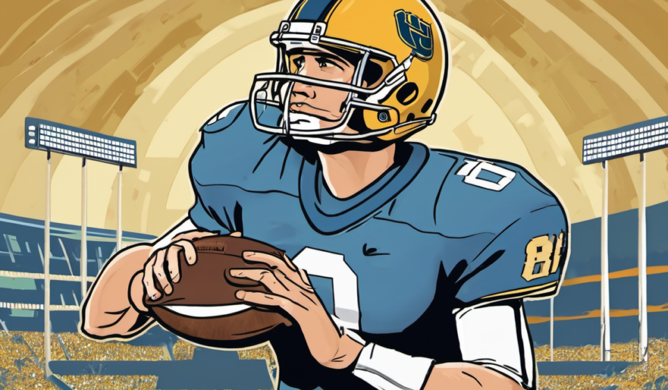 North Texas Names Former Indiana QB Tayven Jackson as Week 1 Starter — AI-generated editorial illustration