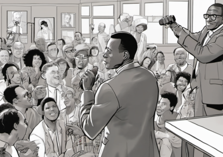 Tommy Davidson Reflects on the Hard Work Behind 'The Varnell Hill Show' — AI-generated editorial illustration