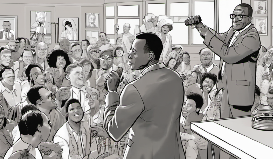 Tommy Davidson Reflects on the Hard Work Behind 'The Varnell Hill Show' — AI-generated editorial illustration
