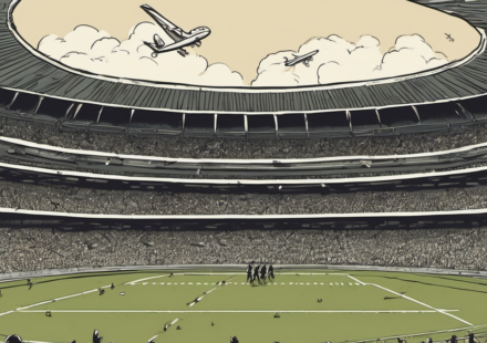Cape Town Rugby Fans Experience ‘Amazing’ Low Flyover: How Low Is Too Low? — AI-generated editorial illustration