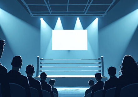 MVP Misses AEW All In: London – Inside the Backstage Reason — AI-generated editorial illustration