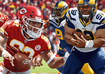 Aaron Donald’s Return Tightens Chiefs’ Defense, Leaves McVay Scrambling — AI-generated editorial illustration