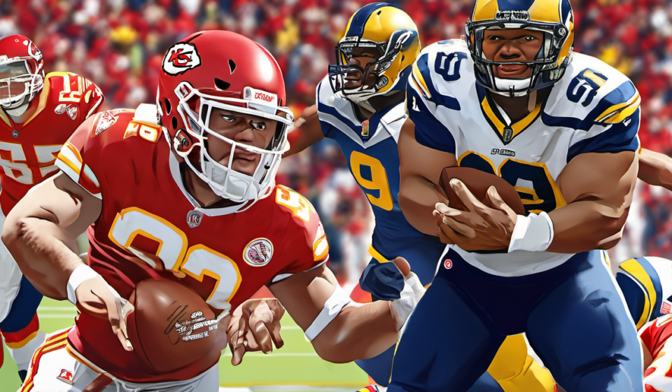 Aaron Donald’s Return Tightens Chiefs’ Defense, Leaves McVay Scrambling — AI-generated editorial illustration