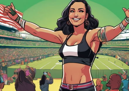 Jade Cargill Teases Return of Baddie Section for Sunday Night Main Event — AI-generated editorial illustration