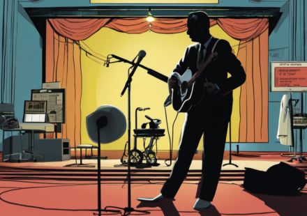 Lionel Richie Hospitalized After St. Louis Concert — AI-generated editorial illustration